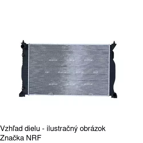 Chladiče vody 133408A8 /POLCAR/ - obr. 2