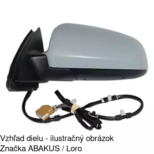 Vonkajšie zrkadlo 1334515M /POLCAR/ - obr. 1