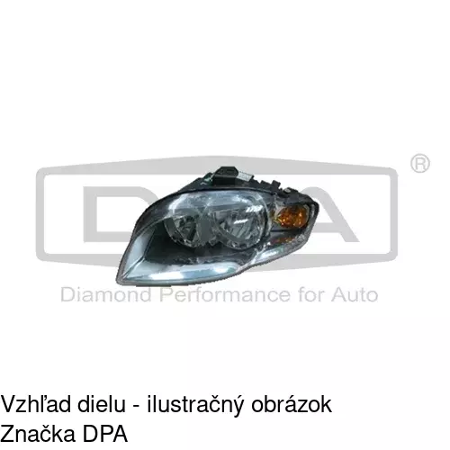 Hlavný reflektor 1335100E /POLCAR/ - obr. 4