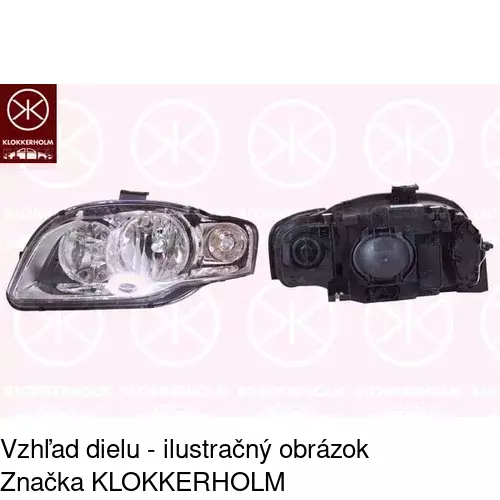 Hlavný reflektor 1335104E /POLCAR/ - obr. 1