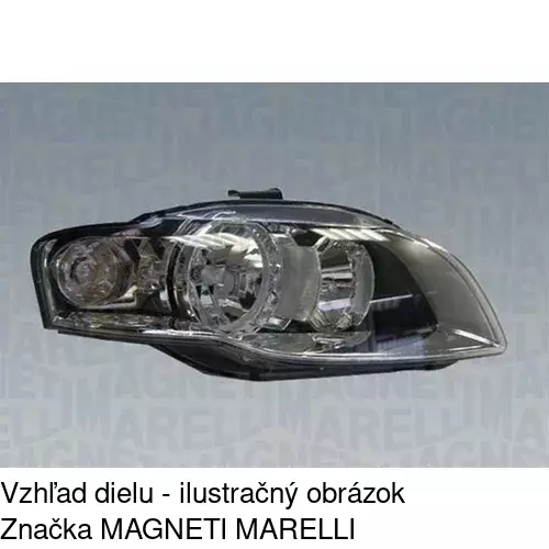 Hlavný reflektor 1335104E /POLCAR/ - obr. 2