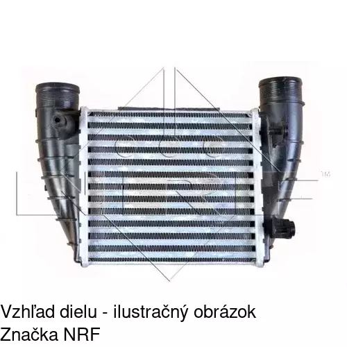 Chladiče vzduchu (Intercoolery) 1335J8-4 /POLCAR/ - obr. 2