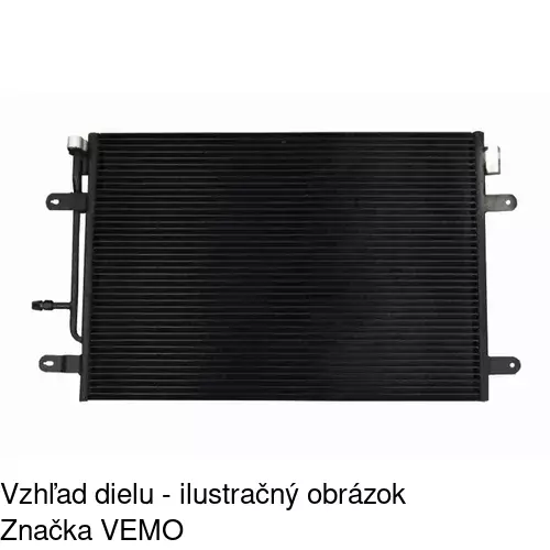 Chladiče klimatizácie 1335K8C1 /POLCAR/ - obr. 2