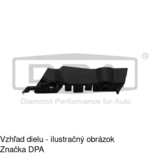 Držiak nárazníka 13370716 /POLCAR/ - obr. 1