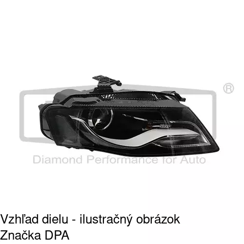 Hlavný reflektor 1337101E /POLCAR/ - obr. 4