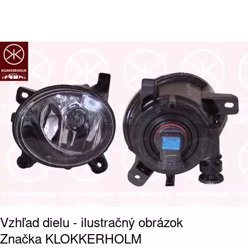 Hmlové svetlo - predné 133729-H /POLCAR/ - obr. 1