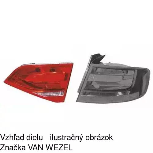 Zadné svetlo 1337885E /POLCAR/ - obr. 2