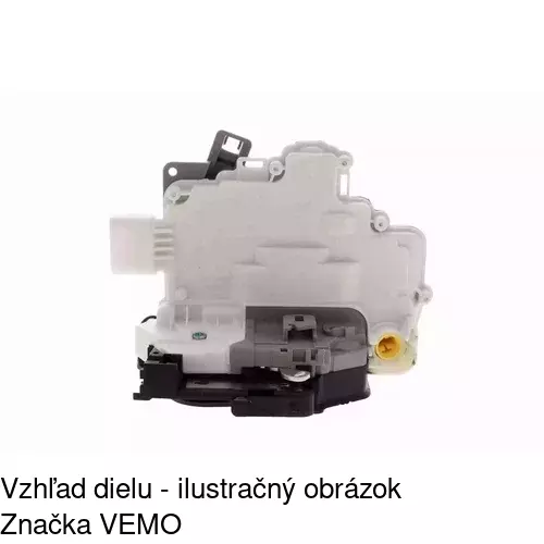 Vnútorná zámka dverí 1337ZC-1 /POLCAR/ - obr. 1