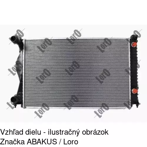 Chladiče vody 133808A4 /POLCAR/ - obr. 3