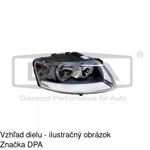 Hlavný reflektor 133810-H /POLCAR/ - obr. 3