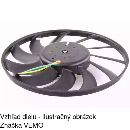 Ventilátor bez krytu / podpery 133823U1 /POLCAR/ - obr. 4