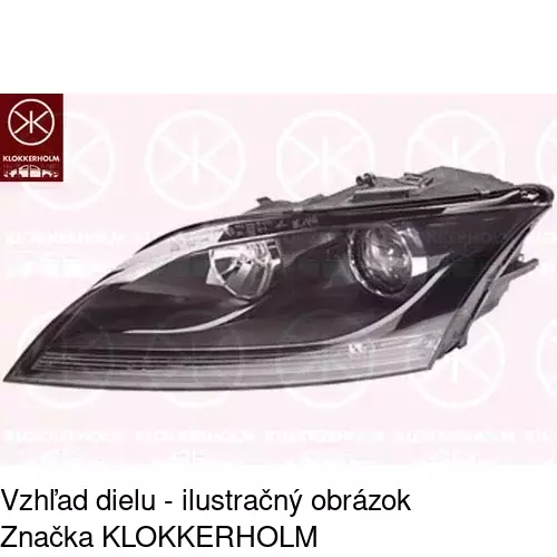 Hlavný reflektor POLCAR 1351092U