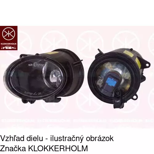 Hmlové svetlo - predné 135129-U /POLCAR/ - obr. 1