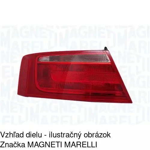 Zadné svetlo POLCAR 135587-U