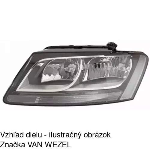 Hlavný reflektor 136509-E /POLCAR/ - obr. 3