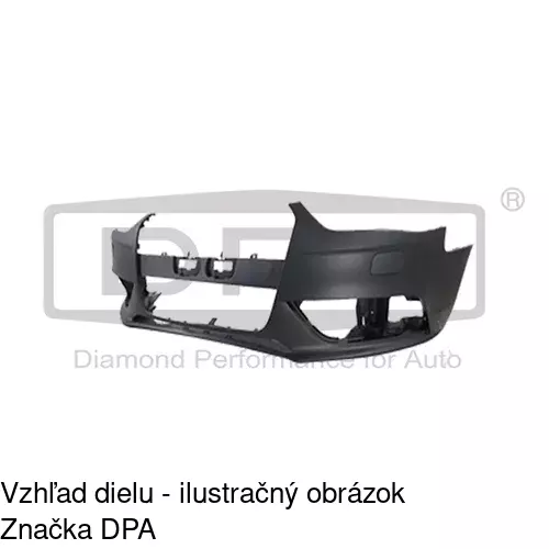 Predný nárazník 13D107-2 /POLCAR/ - obr. 1