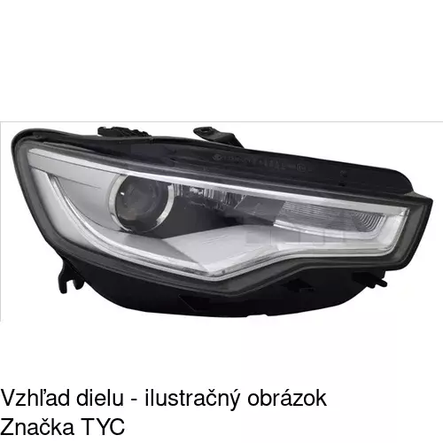 Hlavný reflektor 13E1101H /POLCAR/ - obr. 4