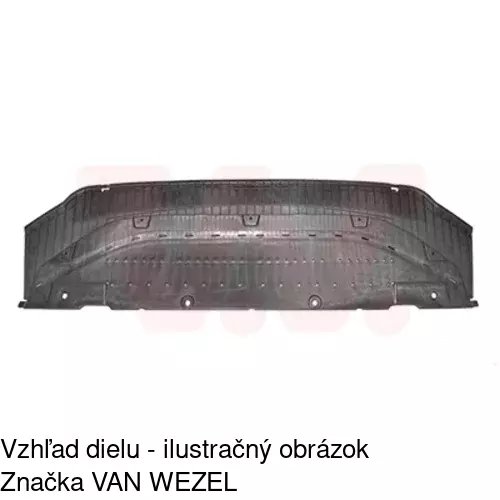 Dolný kryt nárazníka 13E134-7 /POLCAR/ - obr. 2