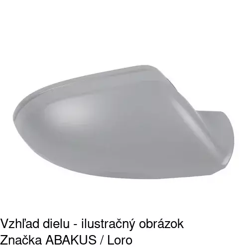 Rám vonkajšieho zrkadla 13E157PM /POLCAR/ - obr. 3
