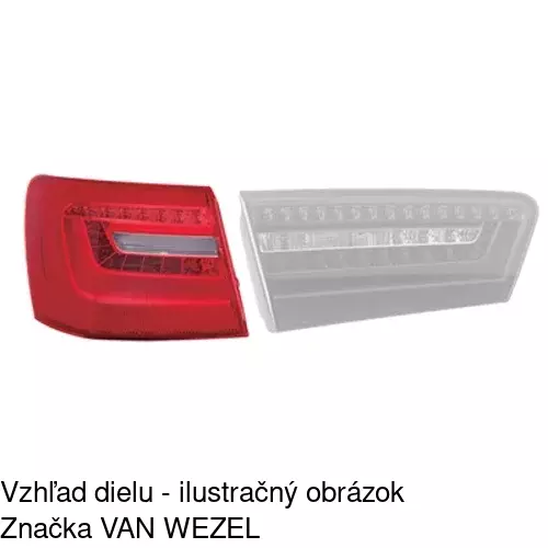 Zadné svetlo 13E1872X /POLCAR/ - obr. 3