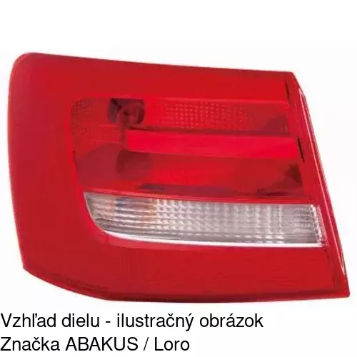 Zadné svetlo POLCAR 13E188-X