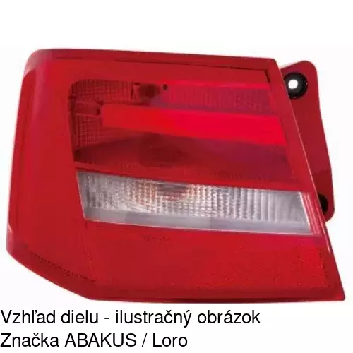 Zadné svetlo 13E1880E /POLCAR/ - obr. 1