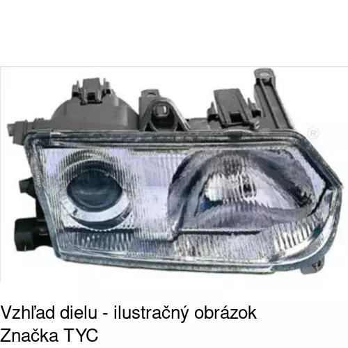 Hlavný reflektor POLCAR 1402090E