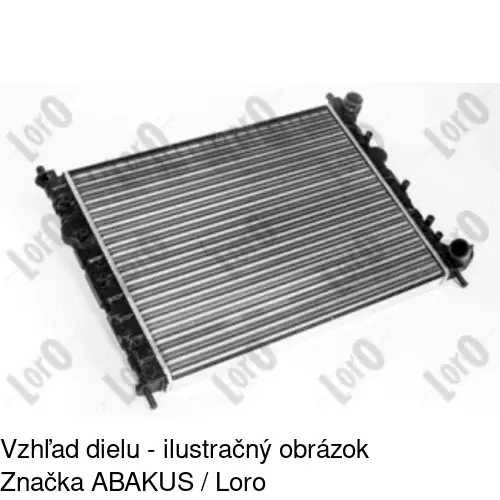 Chladiče vody 140808A1 /POLCAR/ - obr. 1