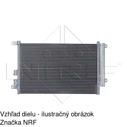 Chladiče klimatizácie 1408K8C2 /POLCAR/ - obr. 2