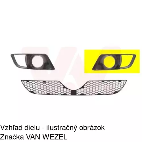 Kryt v nárazníku 140927-1 /POLCAR/ - obr. 1