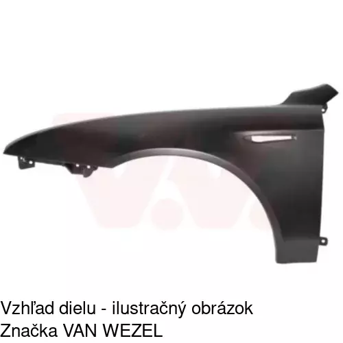 Predný blatník 141102 /POLCAR/ - obr. 1