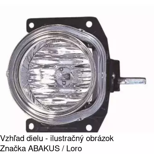 Hmlové svetlo - predné 141129-E /POLCAR/ - obr. 3