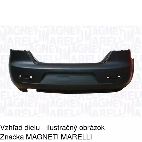 Zadný nárazník 141196 /POLCAR/ - obr. 1