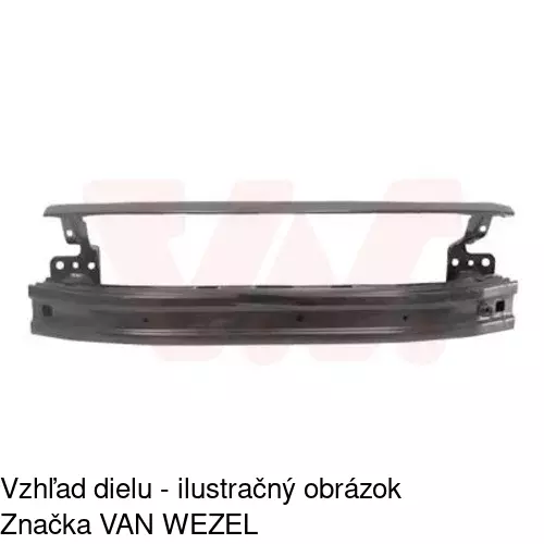 Výstuha nárazníka POLCAR 142507-3