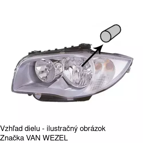 Hlavný reflektor 2001095V /POLCAR/ - obr. 5