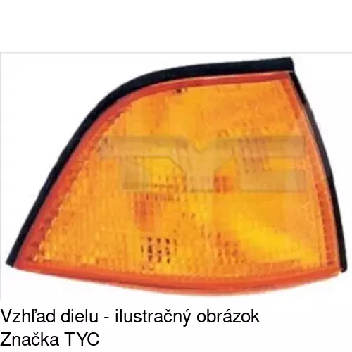 Predná smerovka POLCAR 2007202E