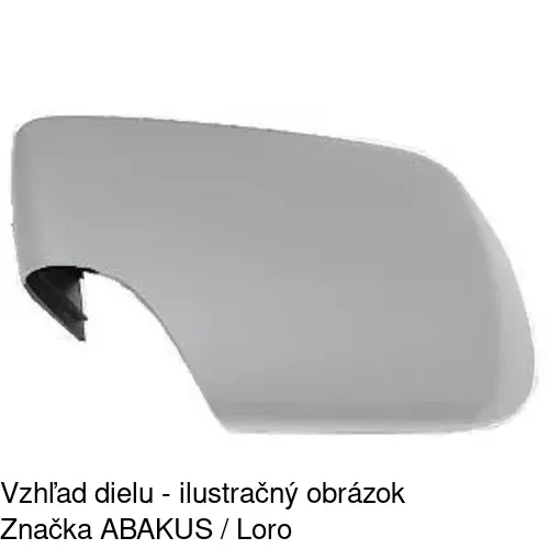Rám vonkajšieho zrkadla 200855PE /POLCAR/ - obr. 1