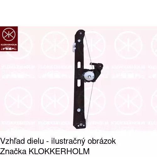 Elektrický mechanizmus okna dverí 2008PSE3 /POLCAR/ - obr. 2