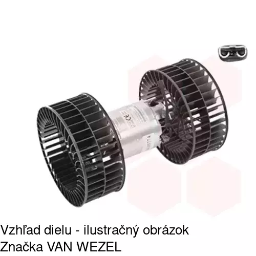 Ventilátory kúrenia 2015NU-1 /POLCAR/ - obr. 2