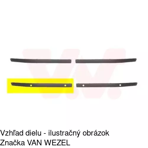 Lišta nárazníka 20160726 /POLCAR/ - obr. 3
