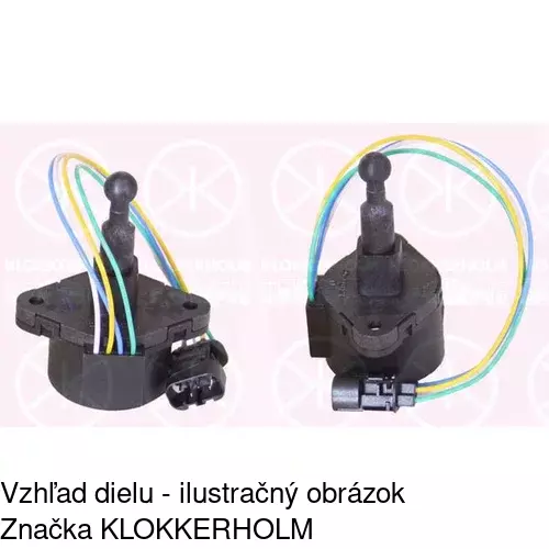 Motorček reflektora 20160999 /POLCAR/ - obr. 1