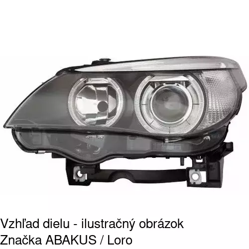 Hlavný reflektor 2017093E /POLCAR/ - obr. 3