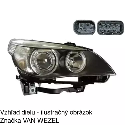 Hlavný reflektor 2017103E /POLCAR/ - obr. 4