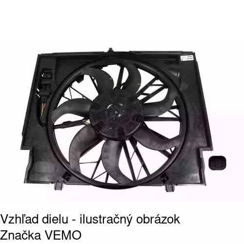Ventilátory chladičov POLCAR 201723W7X