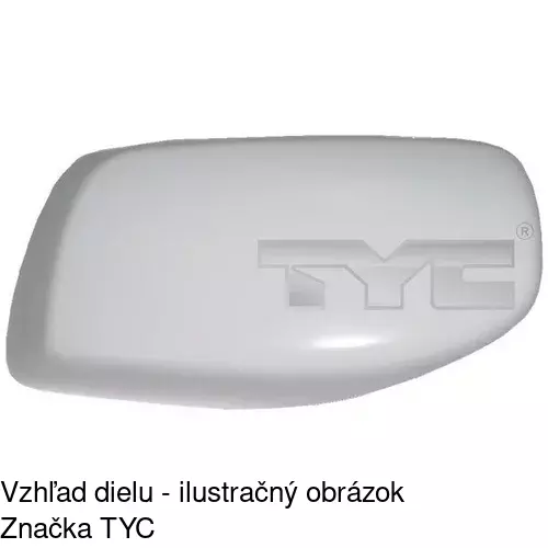 Rám vonkajšieho zrkadla 201754PM /POLCAR/ - obr. 1