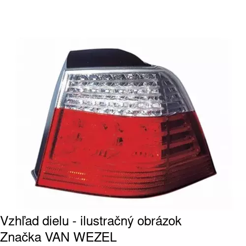 Zadné svetlo 2017884E /POLCAR/ - obr. 4