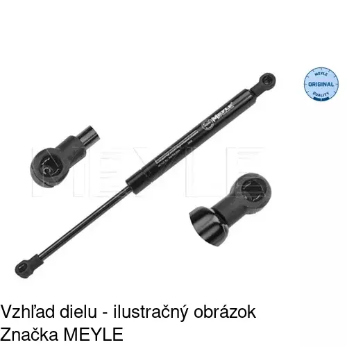 Plynová pružina 2017AS /POLCAR/ - obr. 3