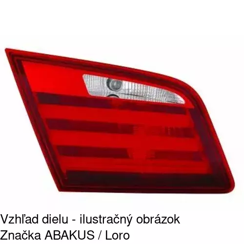 Zadné svetlo POLCAR 2019881H