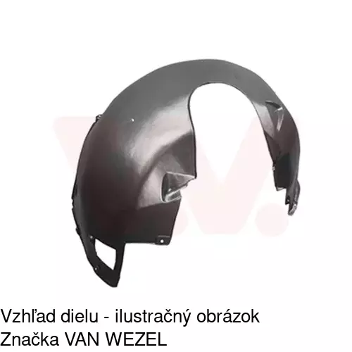 Podblatník (plast) POLCAR 2024FP1T