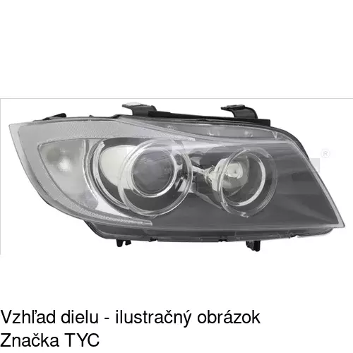 Hlavný reflektor POLCAR 2040093Z